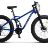 Bicicletă Fat Bike Velors, Mărimea M Full Suspension (Model 2023) – Stare Foarte Bună